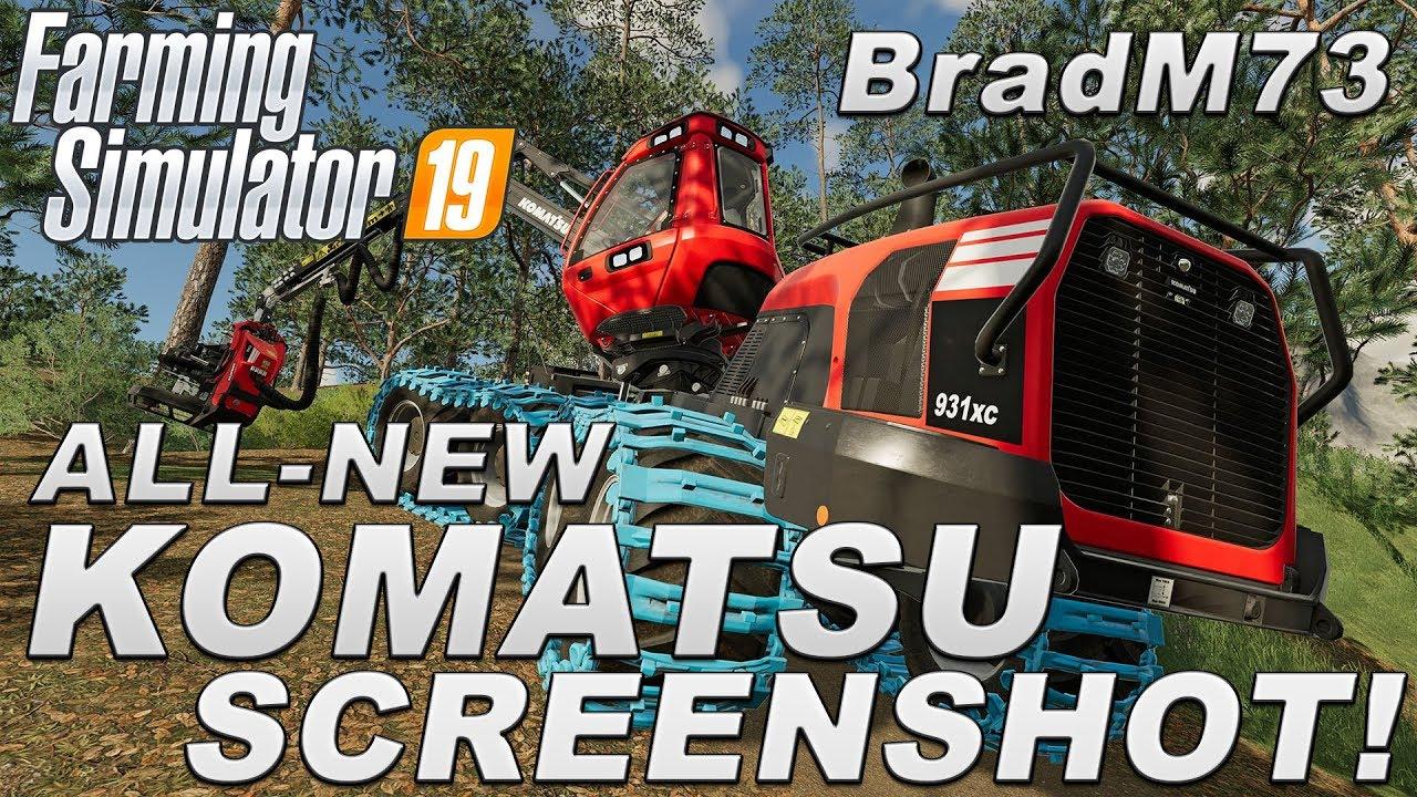 Photo of Farming Simulator 19: Komatsu Announced With New Screenshot!