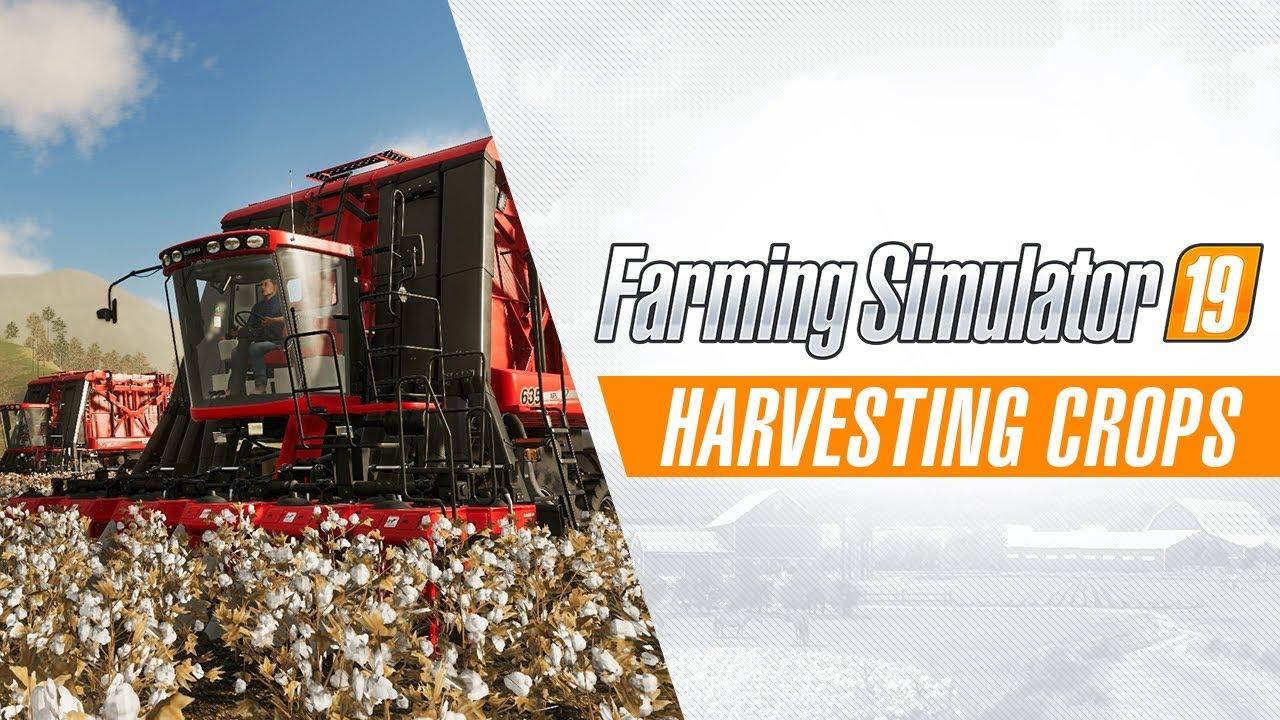 Photo of Farming Simulator 19: Harvesting Crops Gameplay Trailer