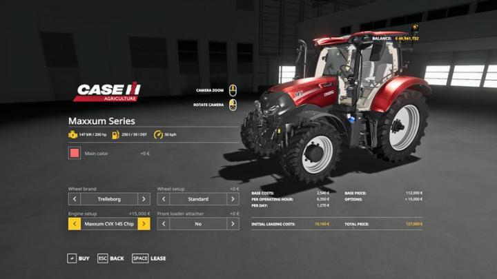 FS19 - Case Maxxum Tractor V1.1