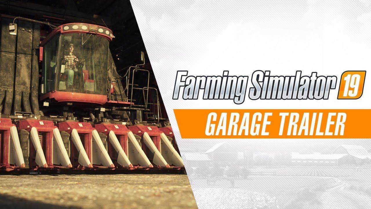 Photo of Enter The Farming Simulator 19 Garage
