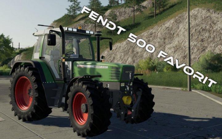 FS19 - Fendt 500 Favorit V1