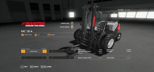 Photo of FS19 – Forklift Duallies & Weighted Duallies V1.1