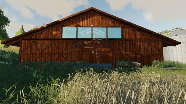 FS19 - Placeable Straw Warehouse V1.1