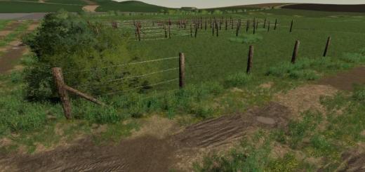 Photo of FS19 – Barbed Wire Fence Kit V1