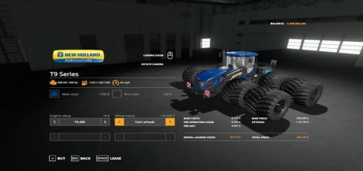 Photo of FS19 – Beast Newholland T9 Series Ve V1