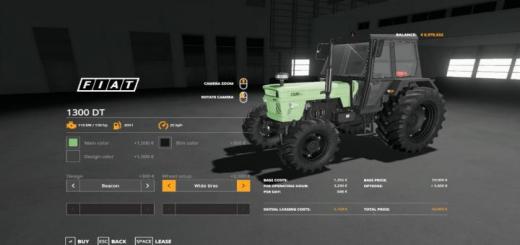 Photo of FS19 – Fiat 1300Dt Tractor V1
