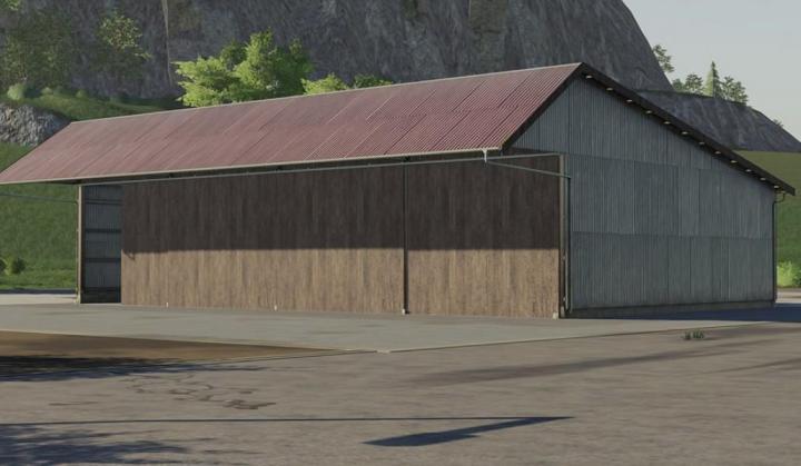 FS19 - Old Mashinery Shed V1