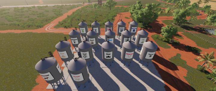 FS19 - Placeable Refill Stations By Gamling V1