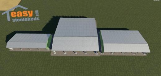 Photo of FS19 – Small And Medium Easy 2 Shed V1