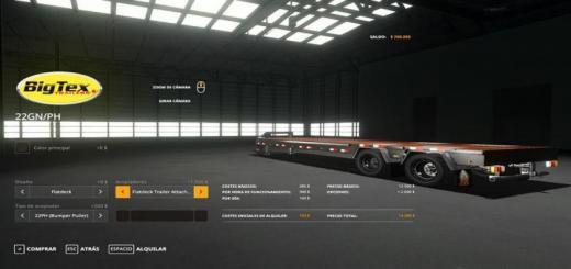 Photo of FS19 – Big Tex Trailer With Hitch V2