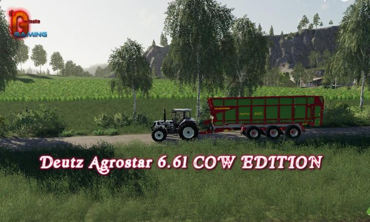 FS19 - Deutz Agrostar 6.61 Cow Edition V1