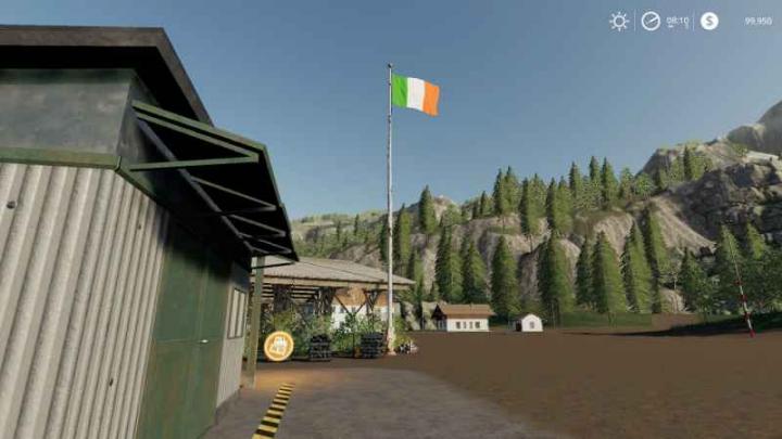 FS19 - Ireland Flag V1
