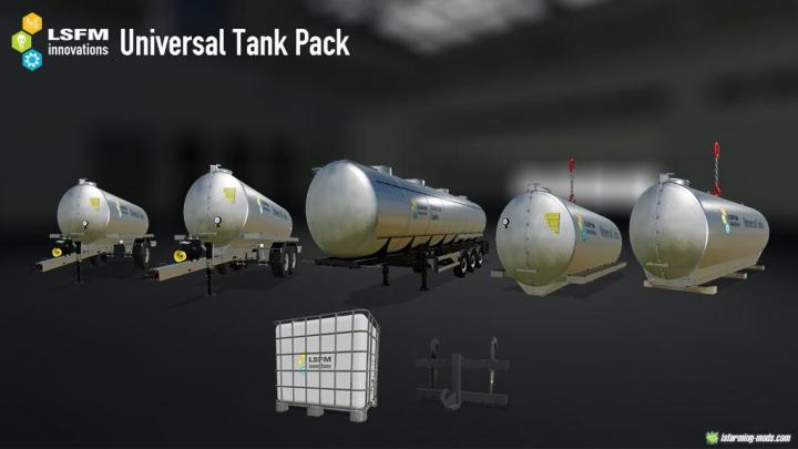 FS19 - Lsfm Universal Tank Pack V1