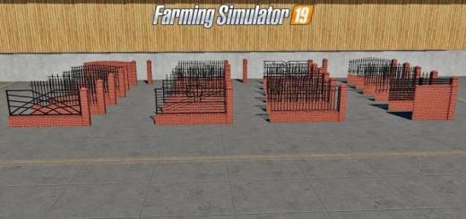 Photo of FS19 – Placeable Fences And Post Pack 2 V1