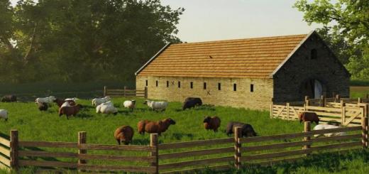 Photo of FS19 – Placeable Old Building Sheep V1
