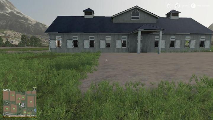 FS19 - Placeable Ridinghall V1.2