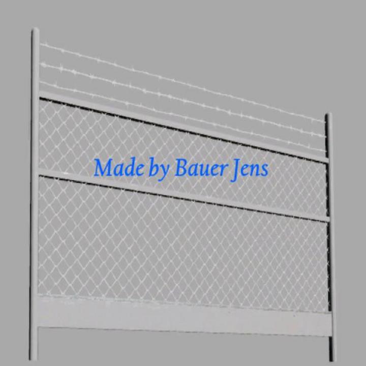 FS19 - Placeable Security Fence V1