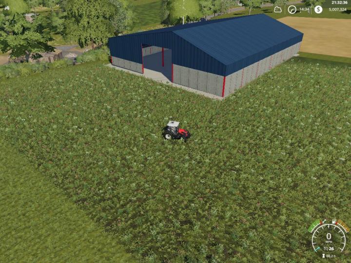 FS19 - Grain Storage Shed V1