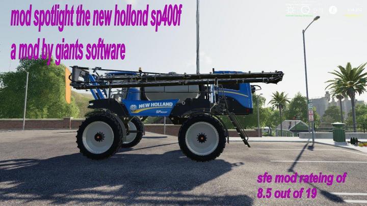 FS19 - New Holland Miller Sprayer V1