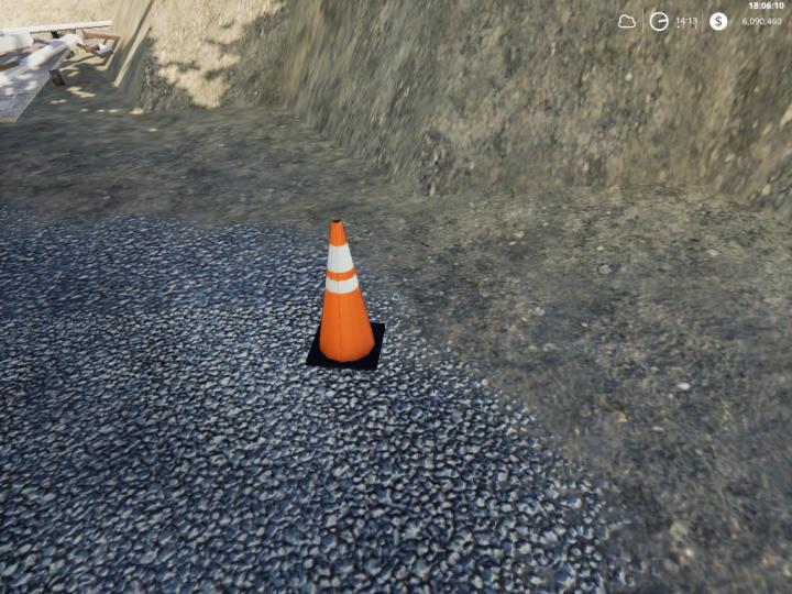 FS19 - Placeable Traffic Cones V1