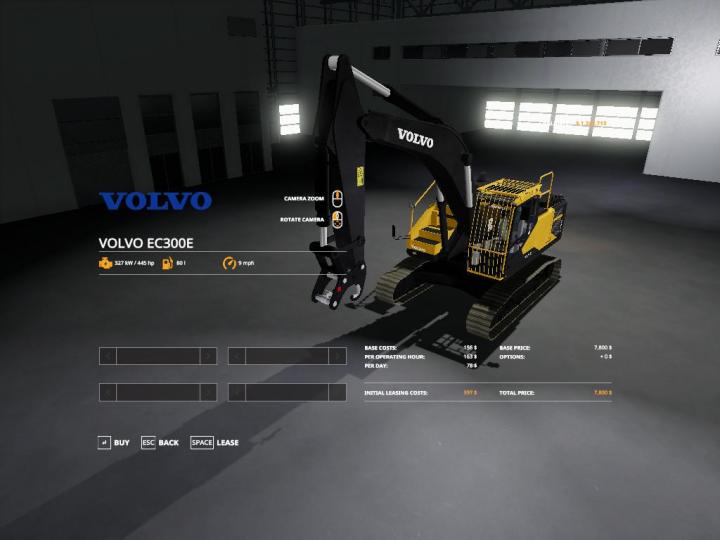 FS19 - Volvo Excavator Pack V1