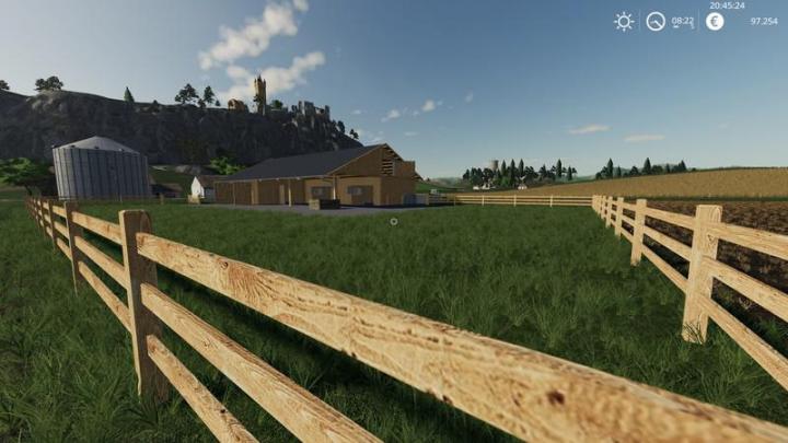 FS19 - Wooden Horse Stable With Dung V1.0.0.5