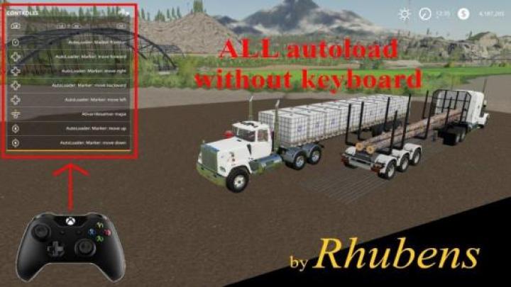 FS19 - All Autoload Fully Operational Without Keyboard V2