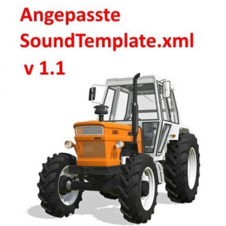 FS19 - Angepasste Soundtemplate V1.1