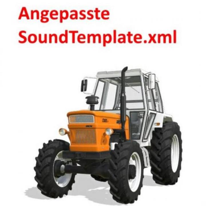 FS19 - Angepasste Soundtemplate V1