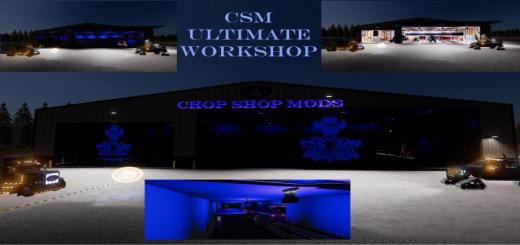 Photo of FS19 – Chop Shop Mods Csm Ultimate Workshop V1.0.10