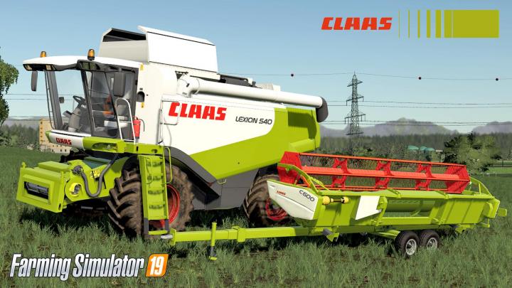 FS19 - Claas Lexion 530-540 V1