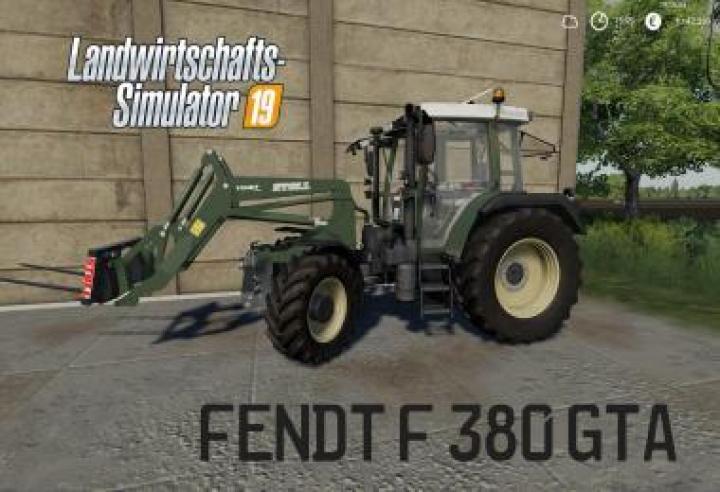 FS19 - Fendt F 380Gta V1.0.0.2