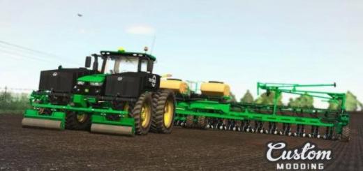 Photo of FS19 – John Deere 8R V2.0 With Lankota Stalk Stompers Rollers And 360 Yield Center Tank
