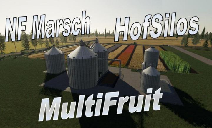 FS19 - Multifruit Silo With Extension V2
