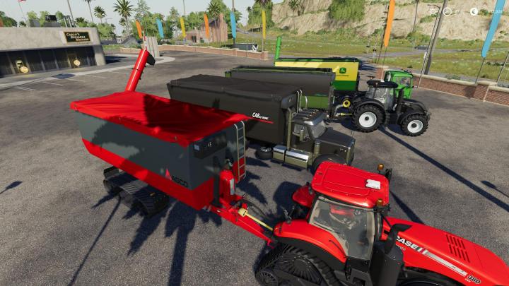 FS19 - Peecon Hooklift Auger Container V1