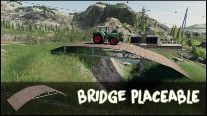 FS19 - Placeable Bridge