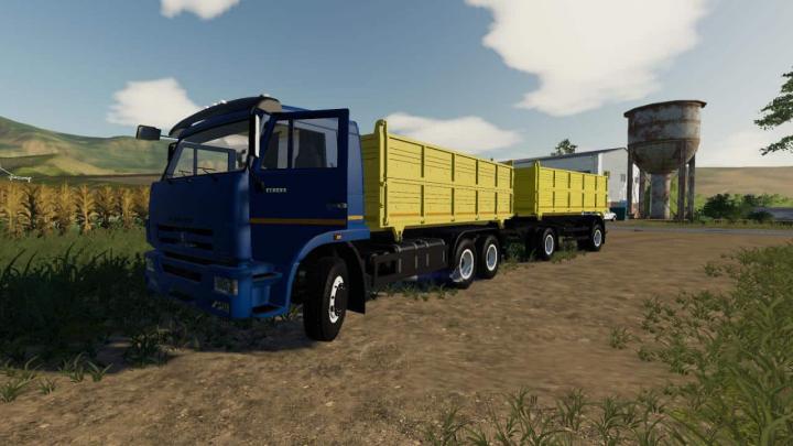 FS19 - Kamaz 45143-6012 Truck V1