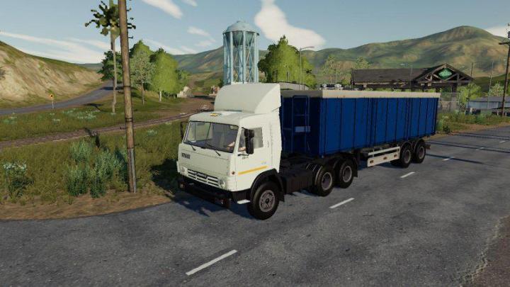 FS19 - Kamaz 5410 + Semi Trailer V1.0.0.6