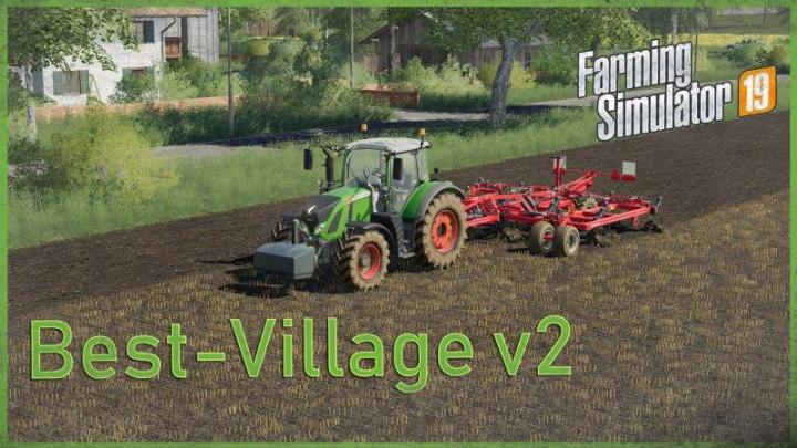 FS19 - New Best Village Map V2