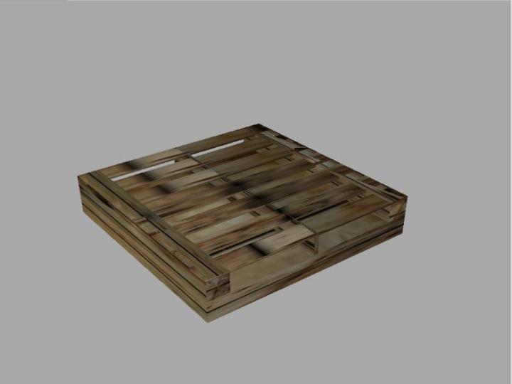 FS19 - Wood Pallet Prefab V1