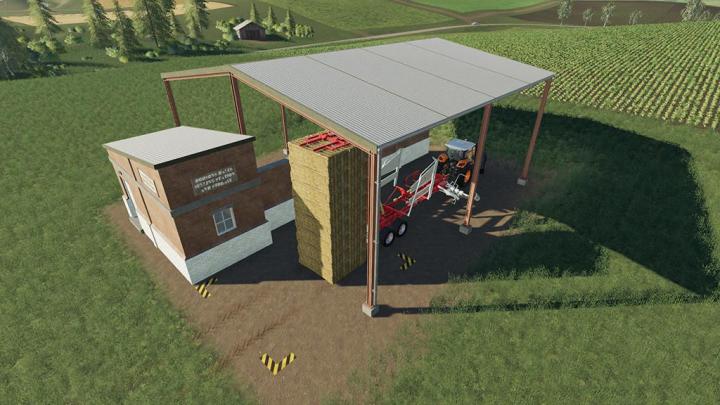 FS19 - Bale Sell Point And Storage V1.0.0.1