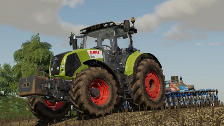FS19 - Claas Axion 800 + Weight 900Kg V1