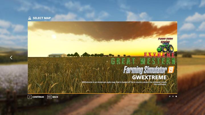 FS19 - Great Western Extreme Map V1