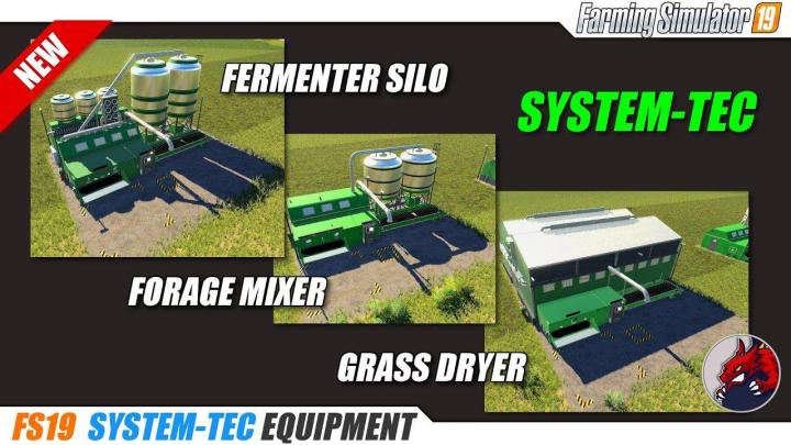 FS19 - System-Tec Cow Mixer Station (English Version) V1