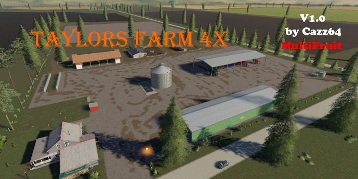 FS19 - Taylors Farm Multiftiut 4X V1