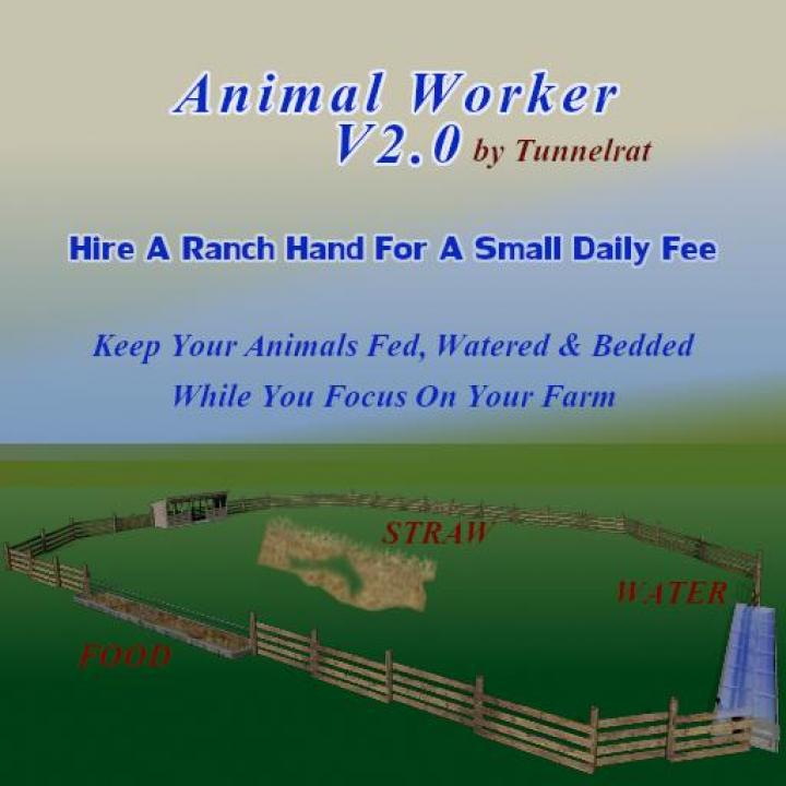 FS19 - Animal Worker V2