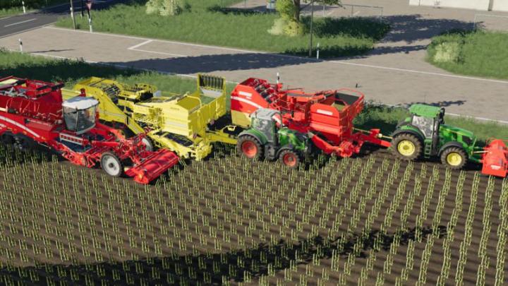 FS19 - Carrots, Onions And Cabbage Crops Potatoes And Sugarcane V1.5