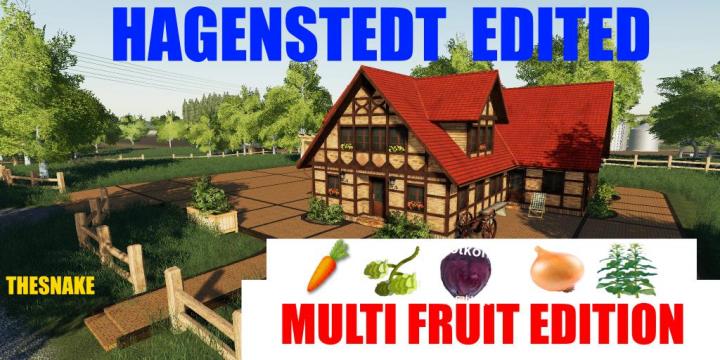 FS19 - Hagenstedt Edited Multifruit Map V1