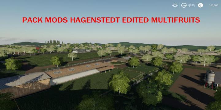 FS19 - Pack Mods Hagenstedt Edited Multifruit V1