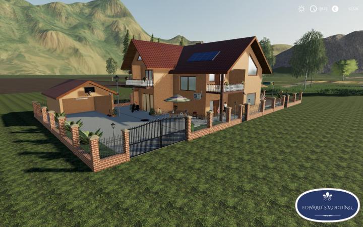 FS Placeable Farmhouse V Farming Simulator Mods